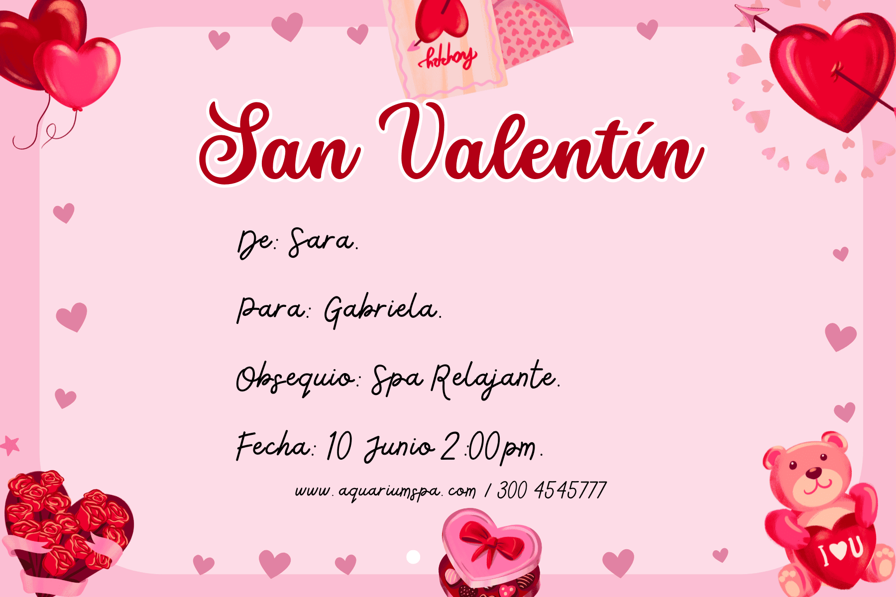 Bono San Valentín 4